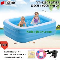 150 CM Big Size Paddling large pool Indoor Outdoor Inflatable Swimming Pool with pumper